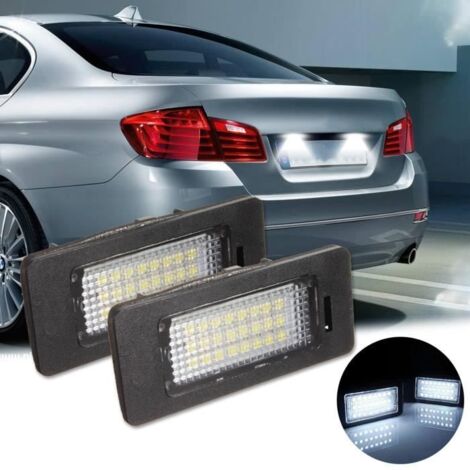 NEUFU 2x LED Feux de plaque d\'immatriculation Pour BMW E39 E60 5-SERIES