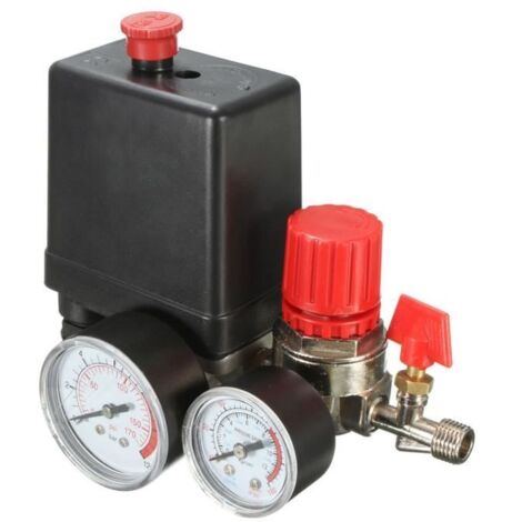 NEUFU Compresseur 240V 15A Air Mini Contrôle Interrupteur Vanne Régulateur Pression