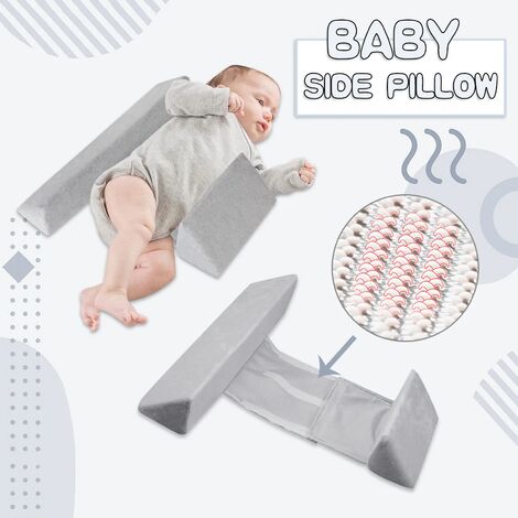 Neugeborenes Baby-Formkissen Anti-Rollover-Seitenschlafkissen Dreieck-Baby-Positionierungskissen