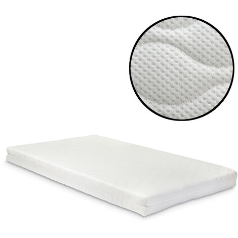 [neu.haus] 16 cm matelas en mousse froide (120 x 200 cm) 7 zones matelas memory matelas à rouler confort premium