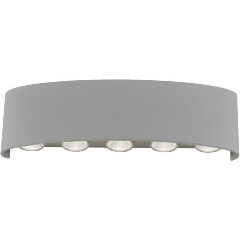 Neuhaus Carlo Wandleuchte Außenbereich Silber LED 3000K