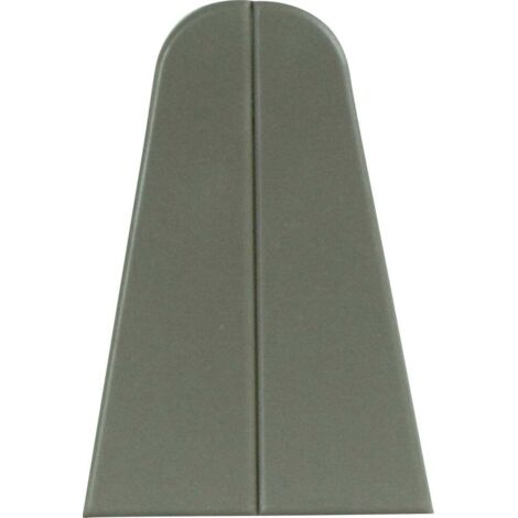 Neuhofer Endstück 10 x 20 x 60 mm uni grau Sockelleiste