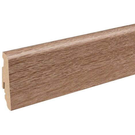 Neuhofer Fußleiste 240 cm x 58 x 19 mm eiche gekalkt Sockelleisten & Fußleisten