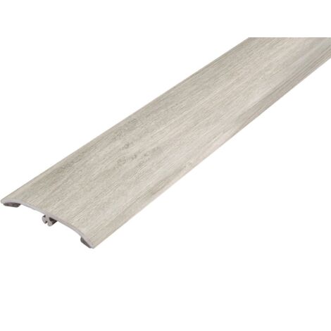 Neuhofer Übergangsprofil Dow-Fix 06 90 x 3,7 x 0,6 cm eiche weißgrau Sockelleisten & Fußleisten