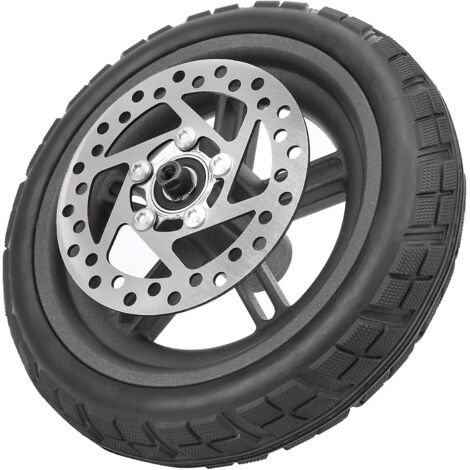 Neumático trasero de 8,5 pulgadas para patinete eléctrico M365 Pro con freno de disco de 120 mm (neumático + llanta + pastillas de freno) - 1 juego
