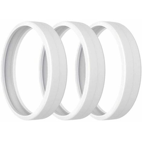 Neumáticos de repuesto para piscina Polaris 280, 3 piezas de goma blanda, compatibles con los robots Polaris 180, 280, 360, 380, C10 y C-10.