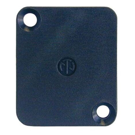 Neurtrik – Placa de borne para conector tipo D – negro