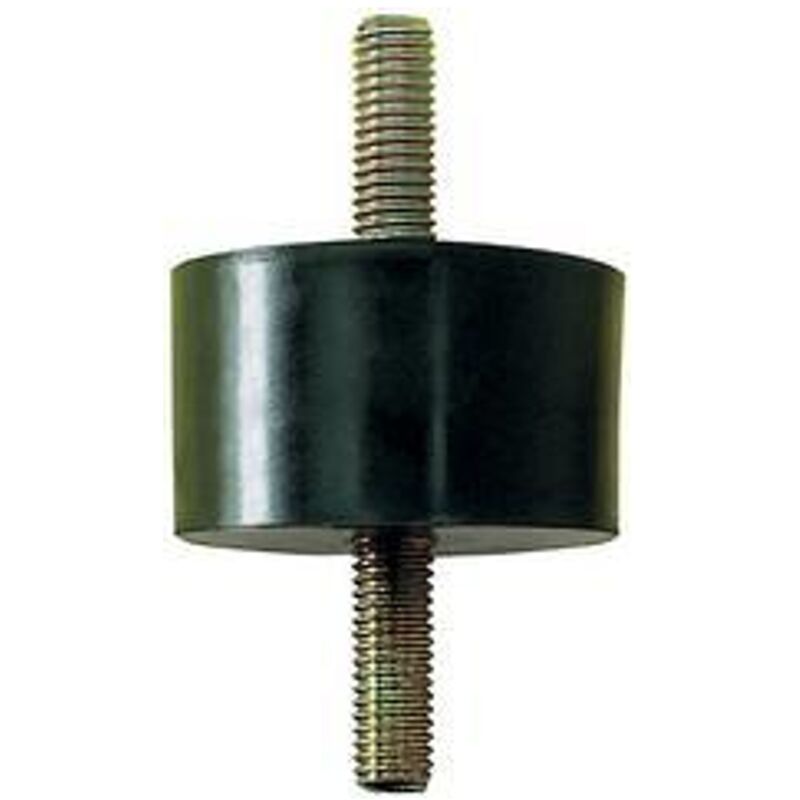 Gummi-Metall-Puffer zylindrisch Typ a D100xH100mm M16x41 NR55