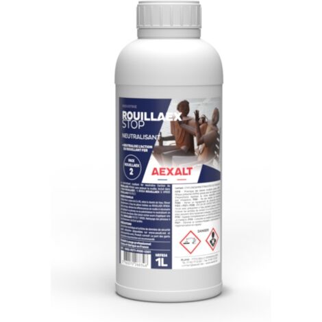 Neutralisant rouillant fer ROUILLAEX STOP - 1 L - AEXALT