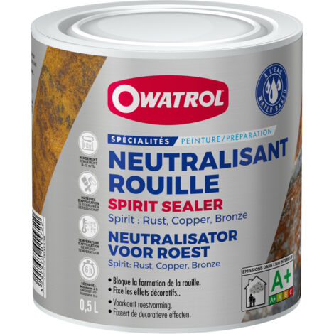 Neutralisant rouille Owatrol SPIRIT SEALER  0.5 litre