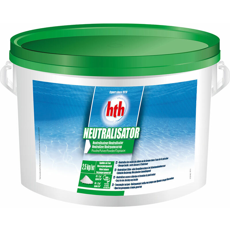 HTH - Neutralisateur de chlore et de brome 2,5 kg