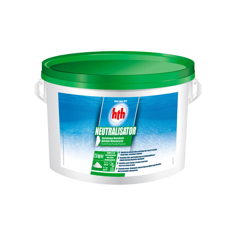 HTH - Neutralisateur chlore/brome ® neutralisator cristaux - 2,5 kg