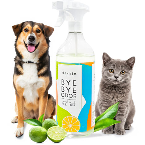 Neutralisateur d'odeurs d'urine de chien et de chat, liquide neutralisant d'odeurs Mersjo