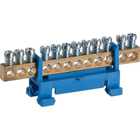 Neutralleiterklemme blau Typ 60/N 12 / 1 Stk.