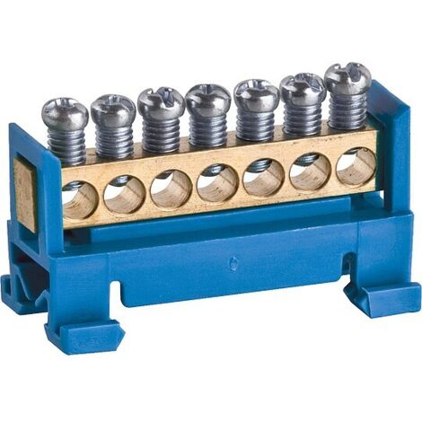Neutralleiterklemme blau Typ 60/N 7 / 1 Stk.