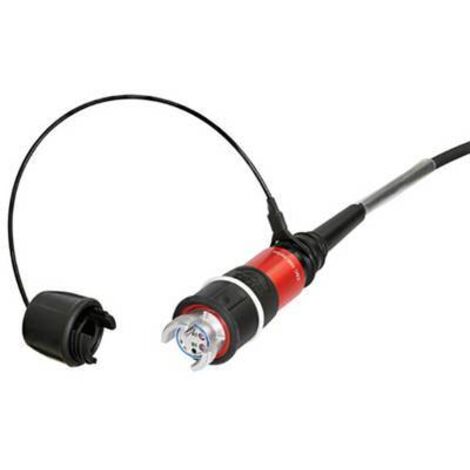 Neutrik 1027409 fibre optique FO Câble de raccordement 100.00 m noir [1x EBC - 1x EBC] 50/125 µ Multimode OM3 X581592
