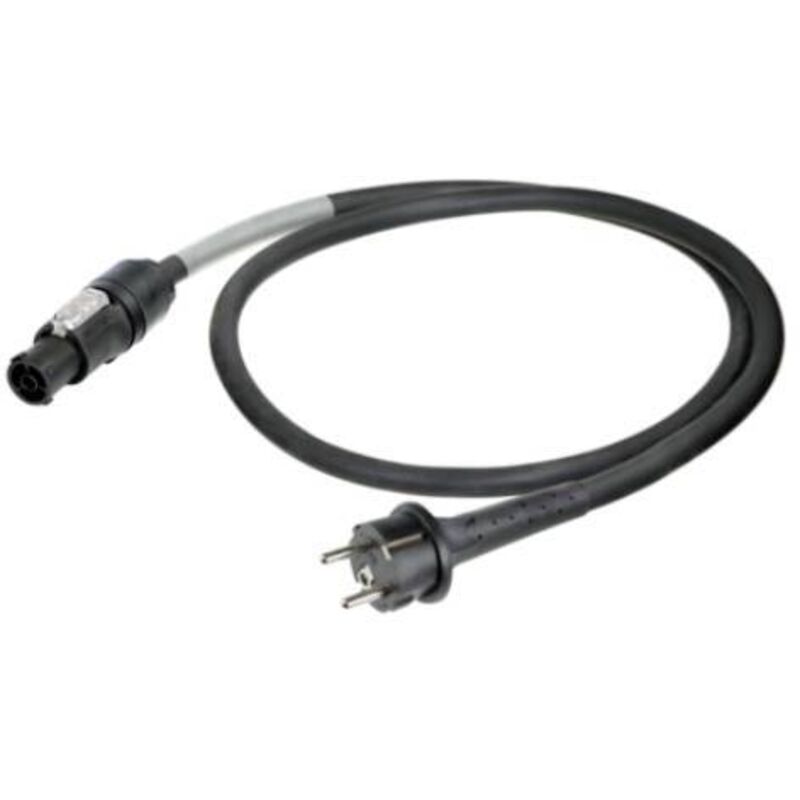 1027576 alimentation Câble de raccordement noir 1.50 m - Neutrik