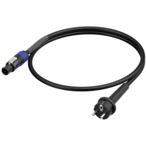 Neutrik 1036411 alimentation Câble de raccordement noir 3 m A571523