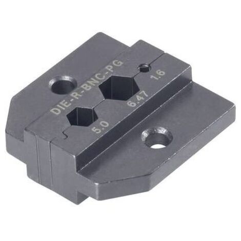 Neutrik DIE-R-BNC-PG DIE-R-BNC-PG Inserto per crimpare Nero 1 pz.