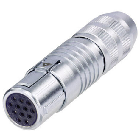 Neutrik MSCF12 Rundstecker Kupplung, gerade Gesamtpolzahl: 12 Serie (Rundsteckverbinder): miniCON  1