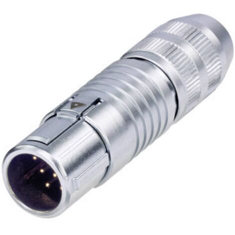 Neutrik MSCM12 Cosse cylindrique mâle mâle, droit Nombre total de pôles: 12 Série (connecteur rond): miniCON 1 pc(s) X968291
