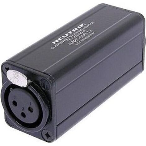 Neutrik NA2F-D0B-TX Adattatore XLR Presa XLR - Presa RCA 1 pz.