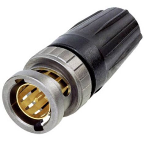 Neutrik NBNC75BFG7X Connecteur BNC mâle, droit 75 Ω 1 pc(s) X968191