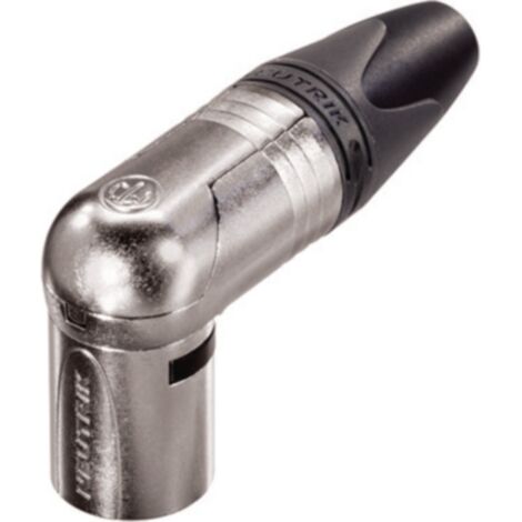 Neutrik NC3MRX Connettore XLR Spina angolata Numero Poli (num): 3 Argento 1 pz.