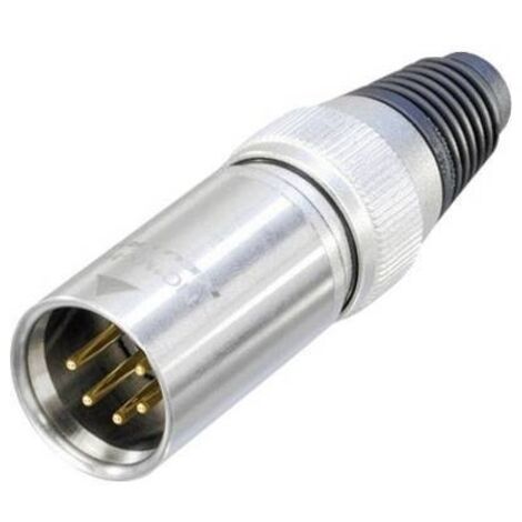 Neutrik NC5MXHD Connettore XLR Spina dritta Numero Poli (num): 5 Argento 1 pz.