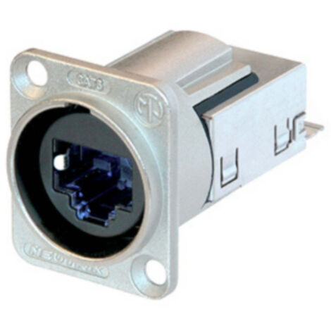 Neutrik NE8FDY-C6 EtherCon® RJ45 CAT6 Einbaubuchsen NE8FDY-C6 Buchse, Einbau NE8-FDY0-C6 Pole: 8P8C