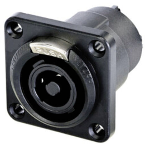 Neutrik NLT4FPXX-BAG Lautsprecher-Steckverbinder Stecker, gerade Polzahl: 4  Schwarz 1 St.