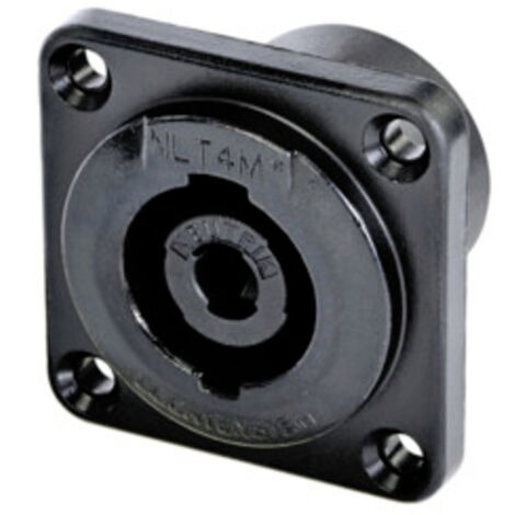 Neutrik NLT4MPXX-BAG Lautsprecher-Steckverbinder Stecker, gerade Polzahl: 4  Schwarz 1 St.