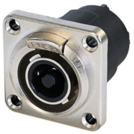 Neutrik NLT4MPXX Einbaubuchse    Schwarz, Silber 1 St.