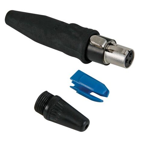 Neutrik Rean RT3FC-B Tiny Mini conector XLR hembra. Sistema inalámbrico de 3 pines