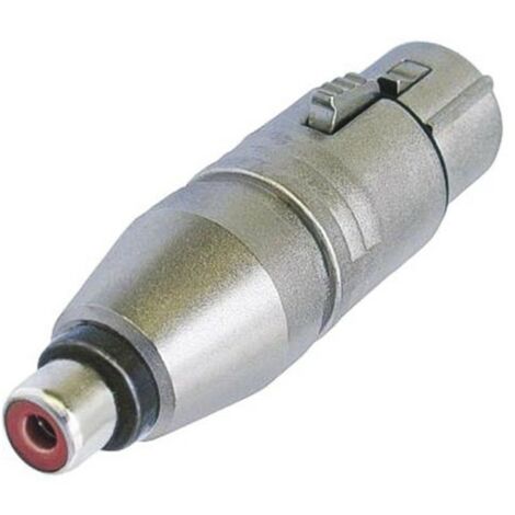 Neutrik XLR FEMELLE 3 POINTS VERS RCA/PHONO FEMELLE