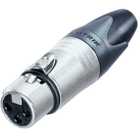 Neutrik - xlr kabelstecker 3 polige buchse versilbert nickel