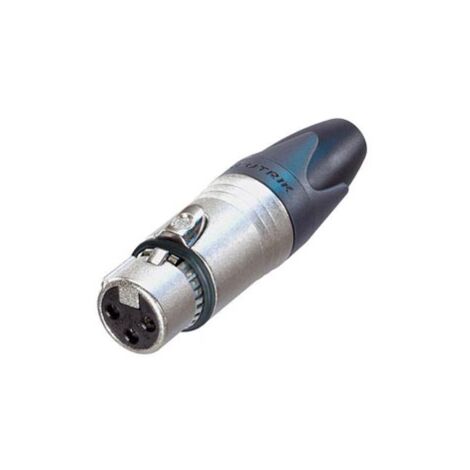 Neutrik - XLR-KABELSTECKER, 3-POLIGE EMC-KABELBUCHSE, STÖRUNGSFREI
