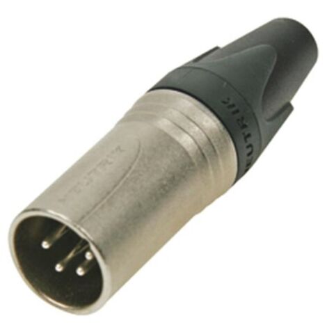 Neutrik - xlr kabelstecker 4 poliger stecker versilbert nickel