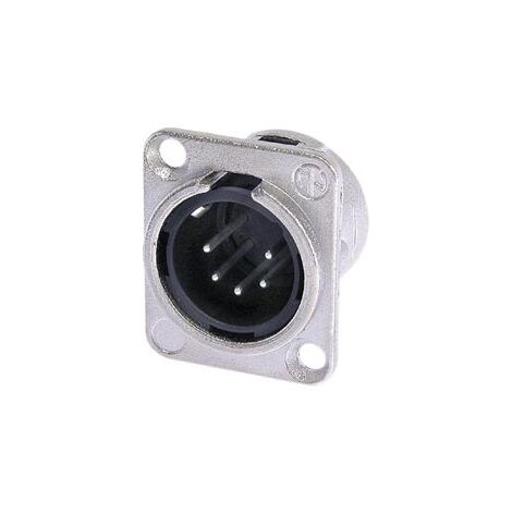 Neutrik - xlr montagestecker 5 poliger stecker versilbert nickel d groe