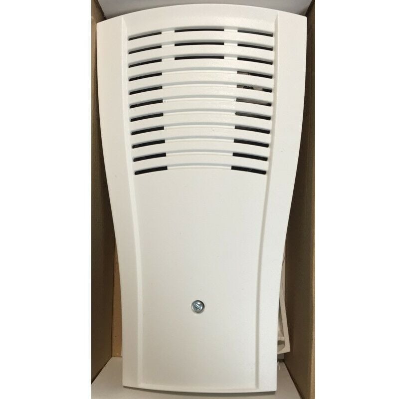 Neutronic - Stilic - Avertisseur Sonore en abs blanc - 95 dB - Alimentation 12VCC à 55VCC