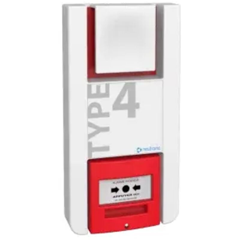 TT4P-RF2 Alarme incendie type 4 radio à piles - Neutronic