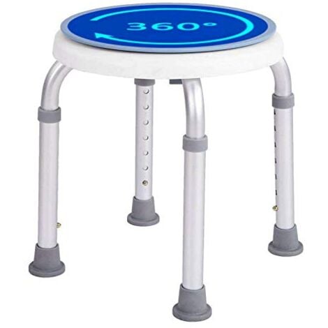 UNBEKANNT [NEUWERTIG] Aluminium 360° Rundhocker Höhenverstellbar Izzy Hocker Sitzmöbel Drehhocker B-Ware