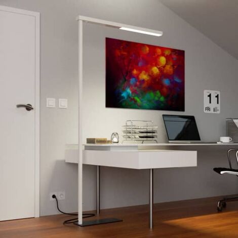[NEUWERTIG] Arcchio Led Büro Stehleuchte Tamilo Stehlampe Standleuchte Lampe Leuchte Weiß B-Ware