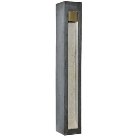 [NEUWERTIG] Arcchio Led Pollerleuchte Adejan Wegelicht Gartenlampe Basaltstein V4 A 70 Cm B-Ware