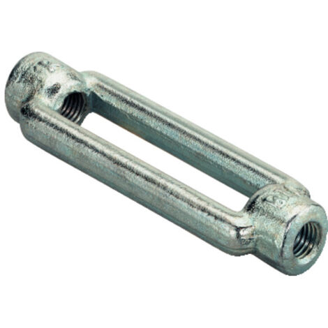 [NEUWERTIG] B-Ware Fischer 64090 Spannschloss Schloss Spann Schloss Gewinde M12 Stahl Verzinkt 25 St
