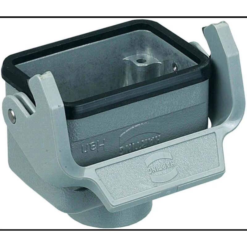[NEUWERTIG] B-Ware Harting Kupplungsgehäuse Gehäuse Verbinder 09300061750 Grau