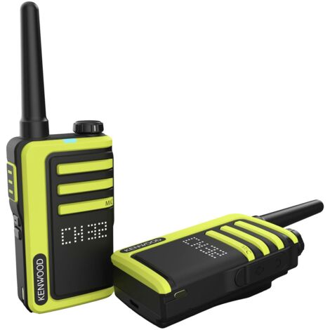 [NEUWERTIG] B-Ware Kenwood Pmr Handfunkgerät Funkgerät Walkie Talkie Ubz Lj9 Set 2er 6 Km Reichweite