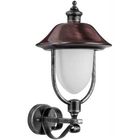 [NEUWERTIG] B-Ware Lcd Außenwandleuchte Peggy Wandleuchte Wandlampe Leuchte M. Kupferschirm Stehend