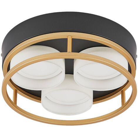 [NEUWERTIG] B-Ware Lindby Bymera Led Deckenlampe Rund Dreiflammig Deckenlampe Deckenlicht Gu10 Led