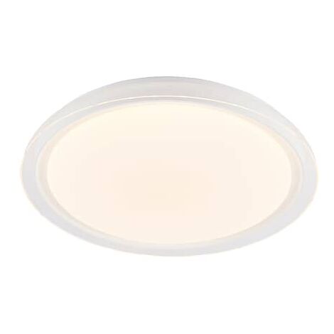 [NEUWERTIG] B-Ware Lindby Deckenleuchte Deckenlampe Led Weiß Cct Dimmbar Fernbedienung Nachtlicht